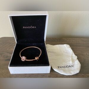 Pandora Moments Rose gold snake bracelet